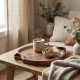Wooden Tray Set 2 Pcs